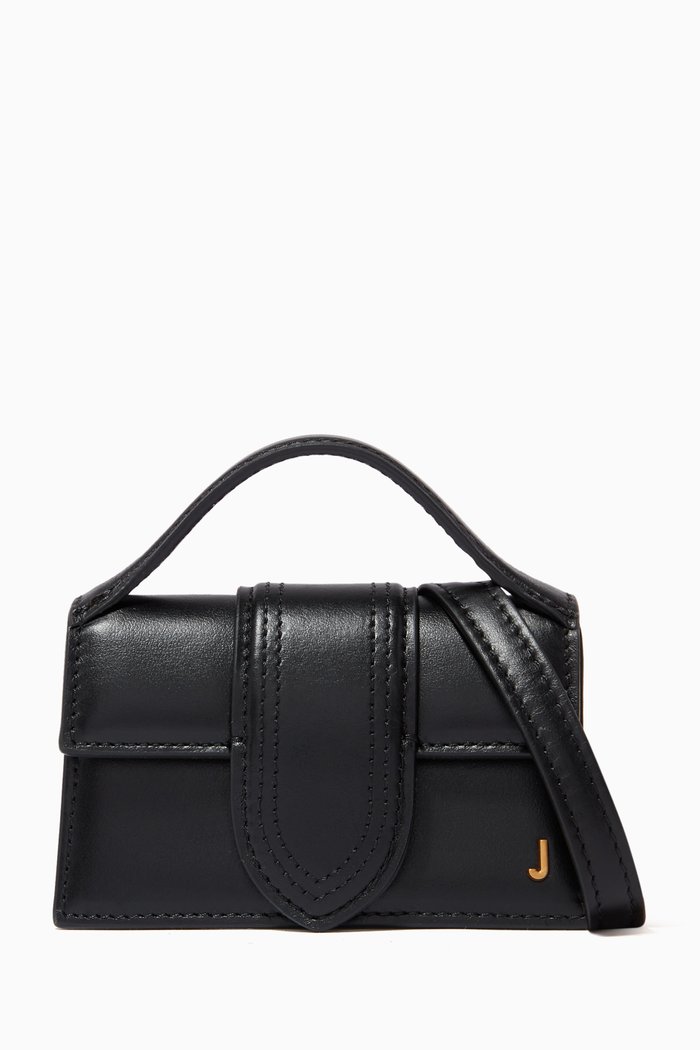 

Le Petit Bambino Bag in Leather, Black