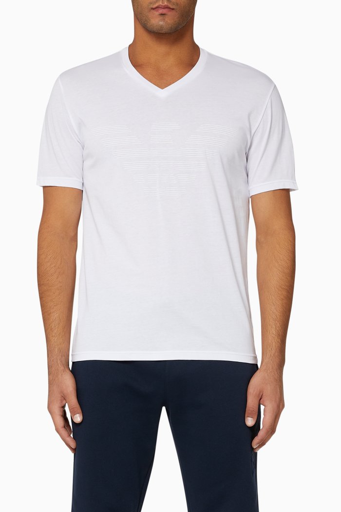 

EA Macro Eagle Loungewear T-Shirt, White