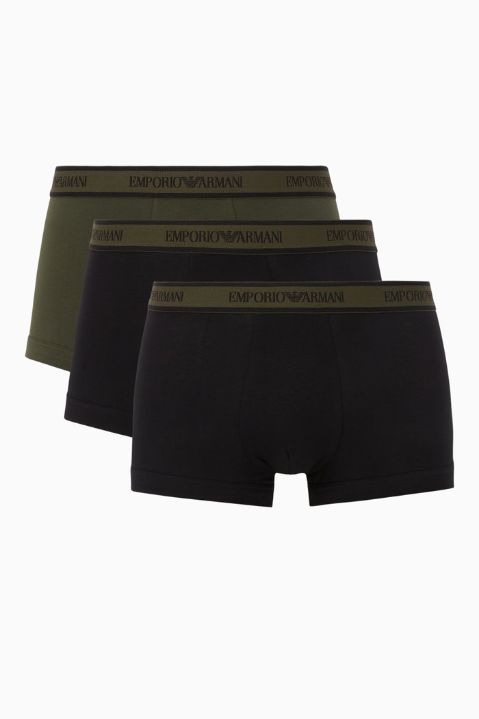 

Jersey Boxer Briefs Set, Black