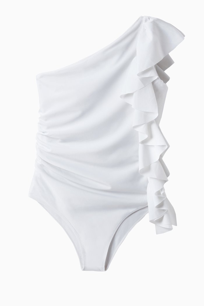 

x Project Biodiversity Coconut Swimsuit, White