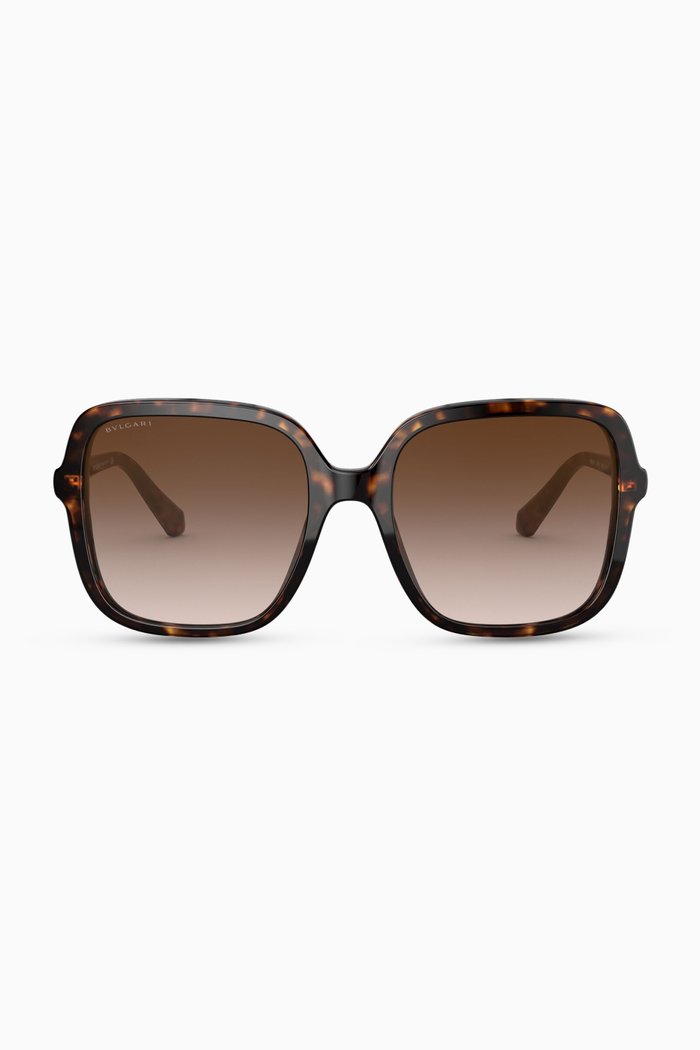 

Serpenti Sunglasses, Brown