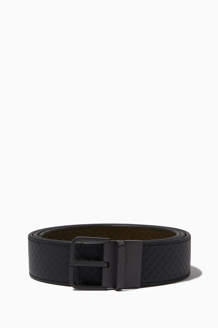

Reversible Belt in Calfskin, Black