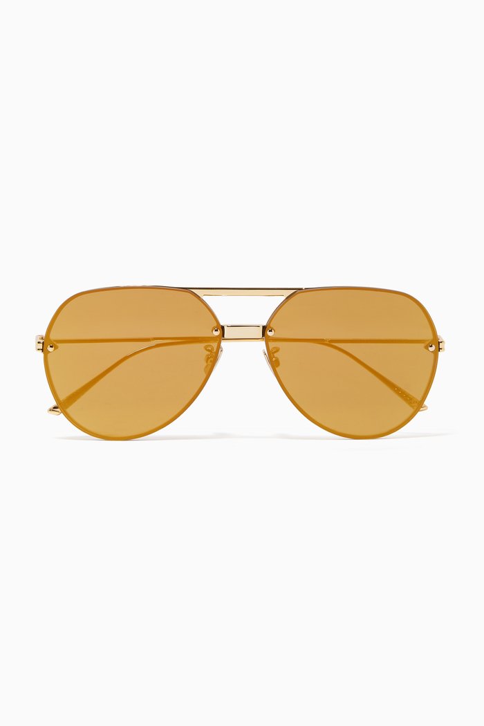 

Aviator Sunglasses, Gold