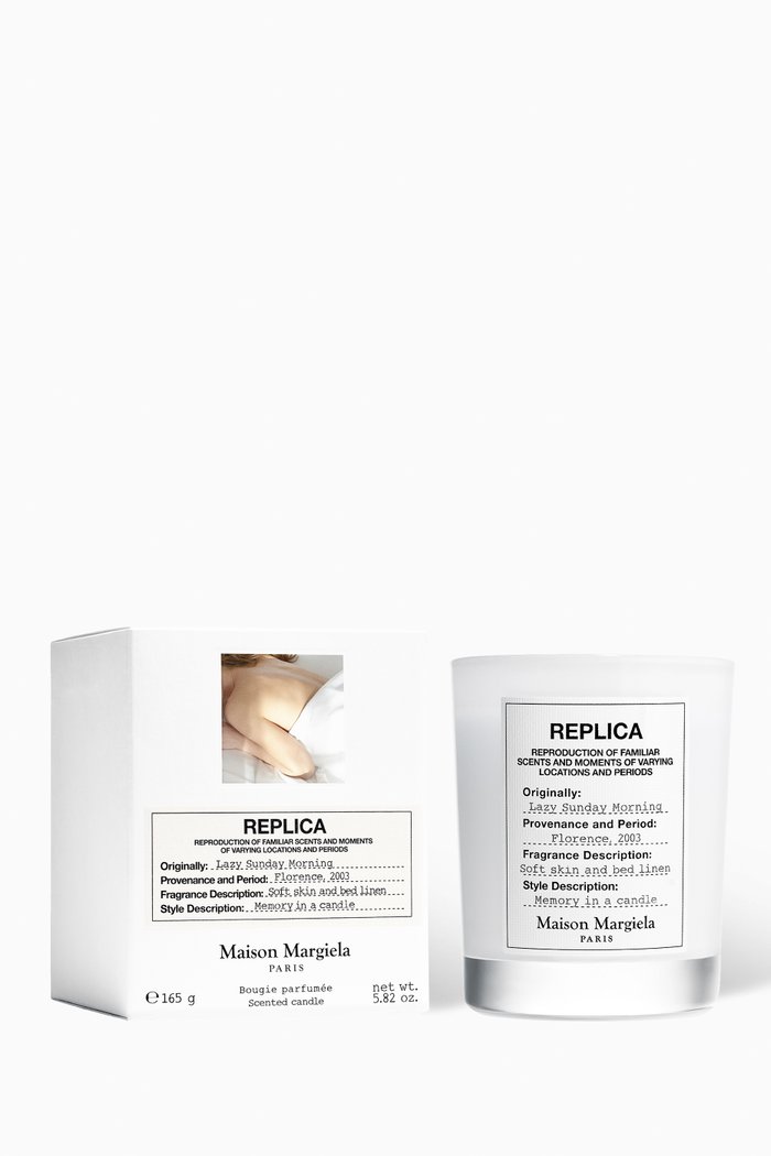 

Replica Lazy Sunday Morning Scented Candle, 165g, Colourless