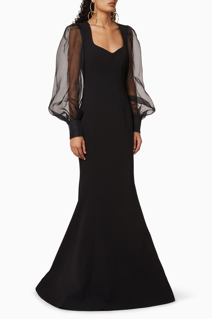 

Barbie Cut-Out Gown, Black