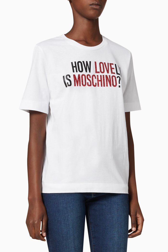 

Lovely Cotton T-Shirt, White