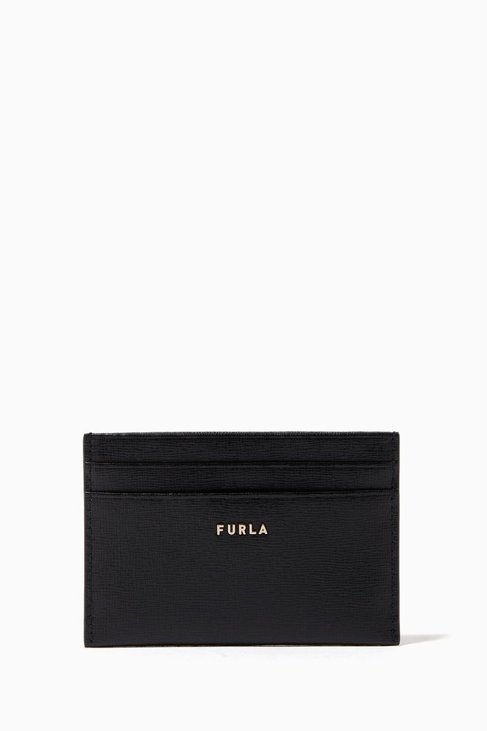 

Furla Babylon Cardholder in Leather, Black