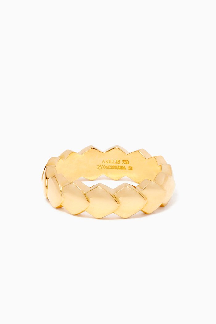 

Python Ring in 18kt Yellow Gold