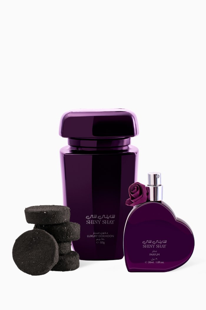 

Shiny Shay Dokhoon, 150g + 30ml Perfume Spray, Colourless