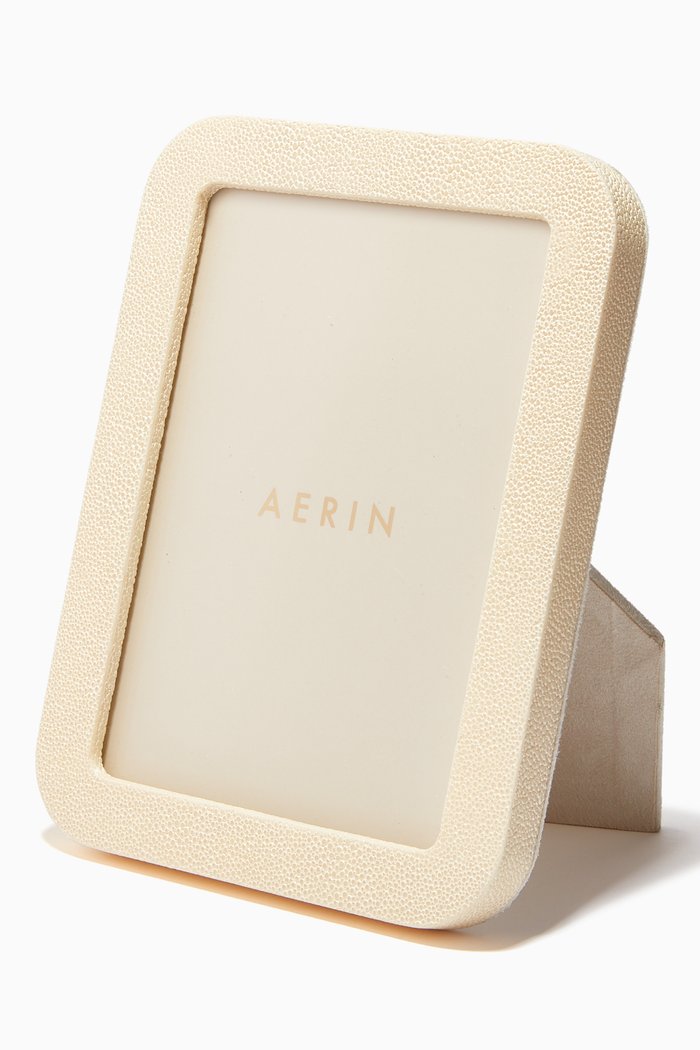

Modern Shagreen Frame, 5 x 7", Neutral
