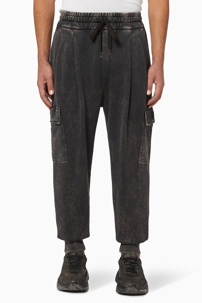 

Vintage Cargo Cuff Sweatpants, Grey
