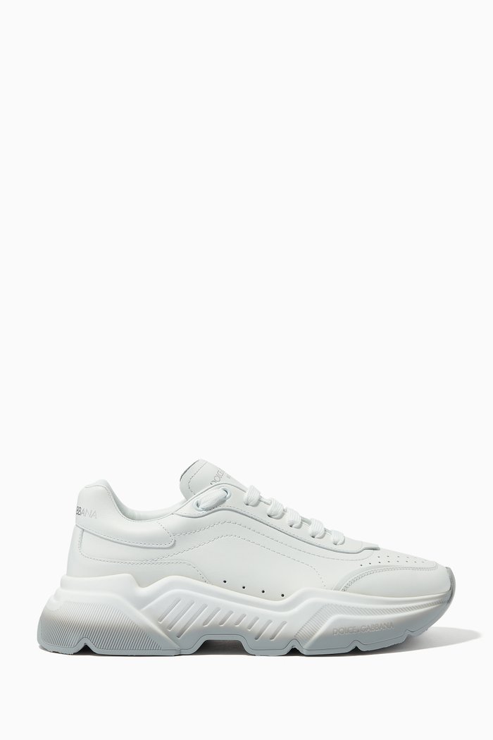 

Daymaster Degrade Sneakers in Nappa Calfskin, White