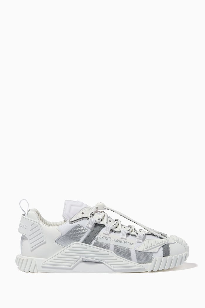 

NS1 Sneakers in Mesh & Leather, White
