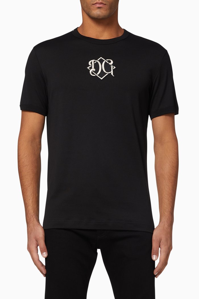 DG Patch Jersey T-Shirt, Black