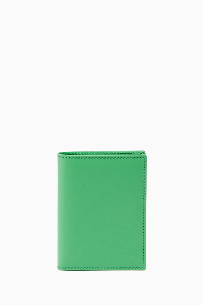 

Classic Wallet in Leather, Green