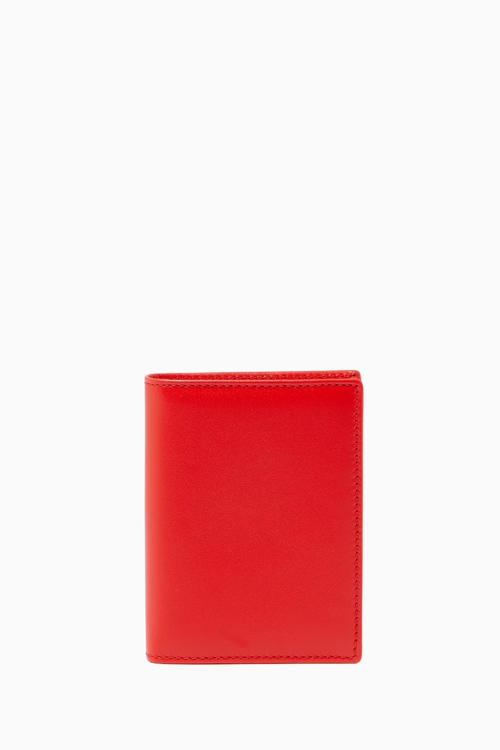 

Classic Wallet in Leather, Orange