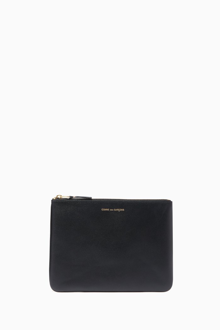

Classic Card Holder in Leather, Black