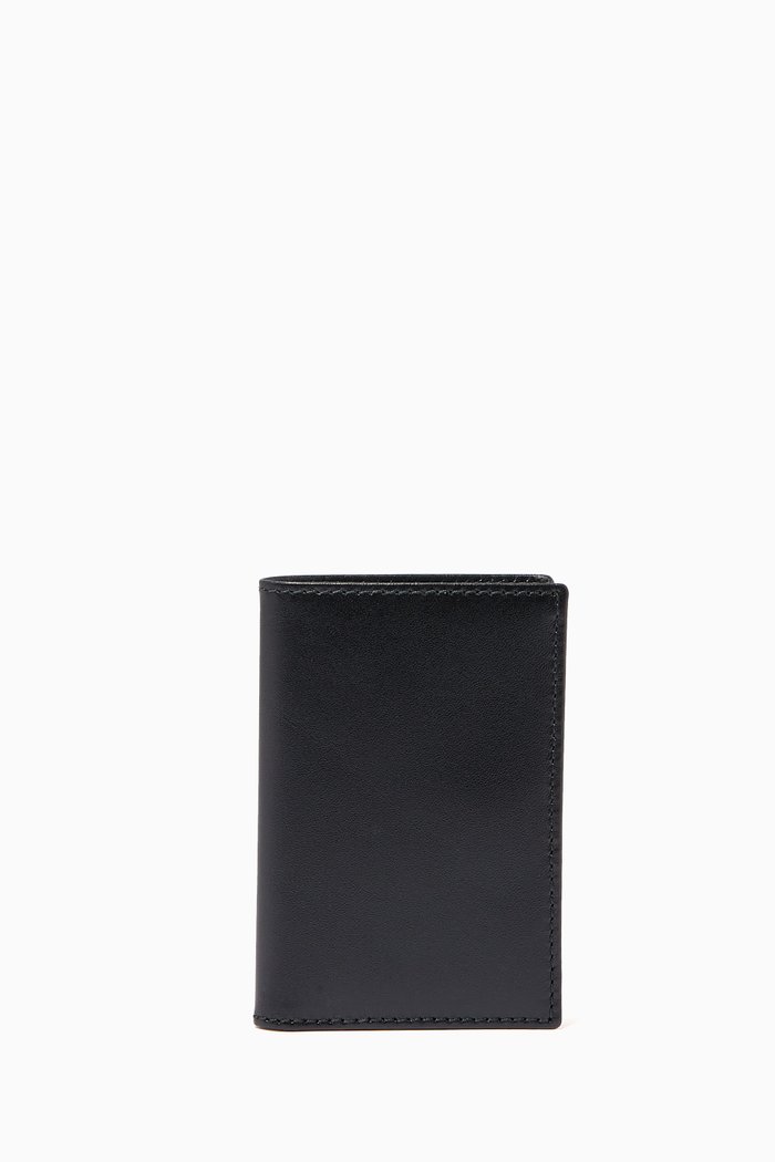 

Classic Long Wallet in Leather, Black