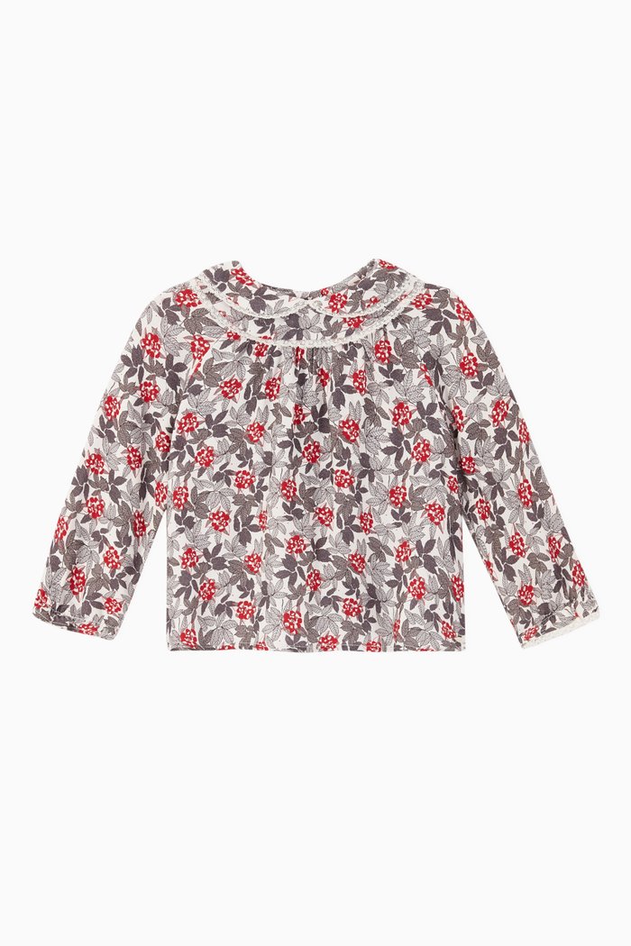 

Printed Flannel Top, Multicolour