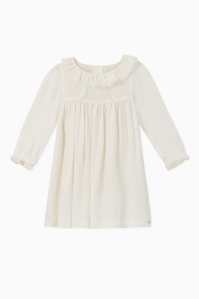 

Mother-of-Pearl Lace Dress, Neutral