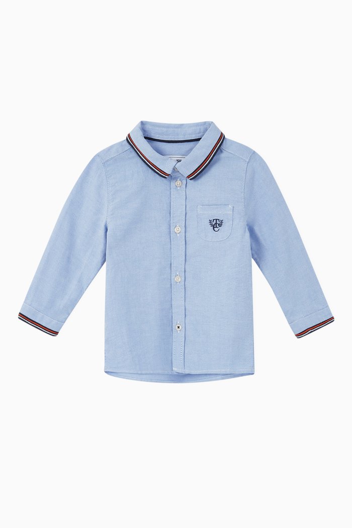 

Oxford Cotton Shirt, Blue