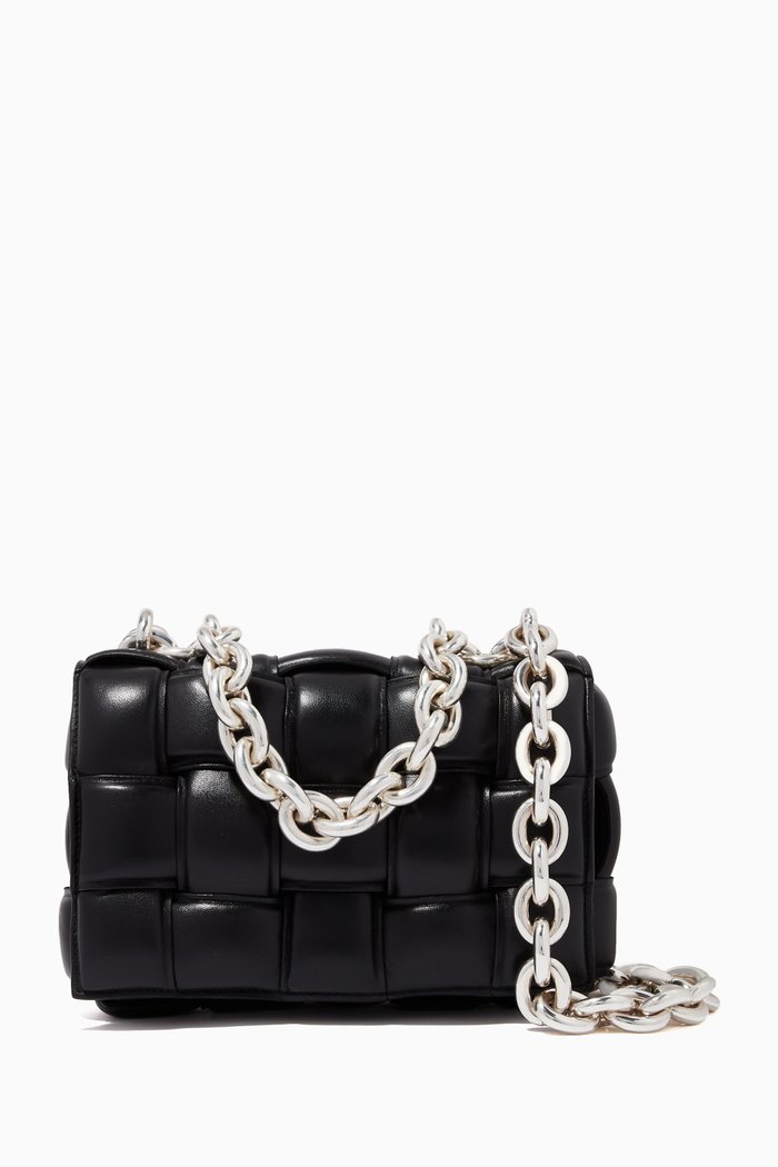 

The Chain Cassette in Nappa, Black