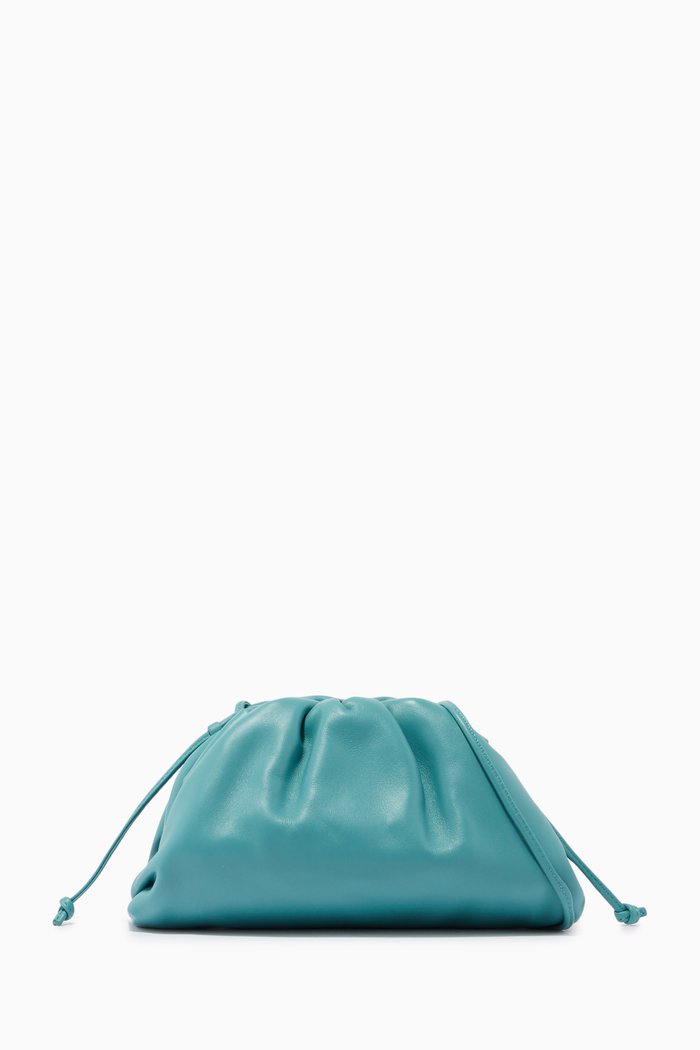 

The Mini Pouch in Calfskin, Blue