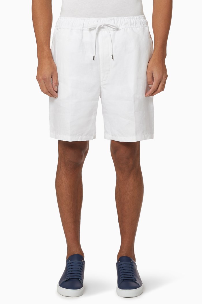

Sydney Linen Shorts, White