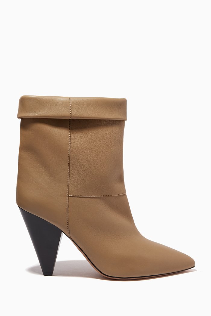 

Luido 90 Boots in Leather, Brown