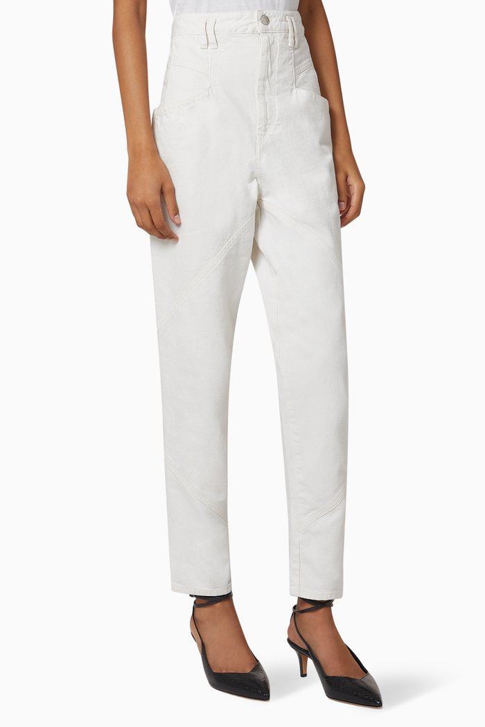 

Nadeloisa Jeans, White