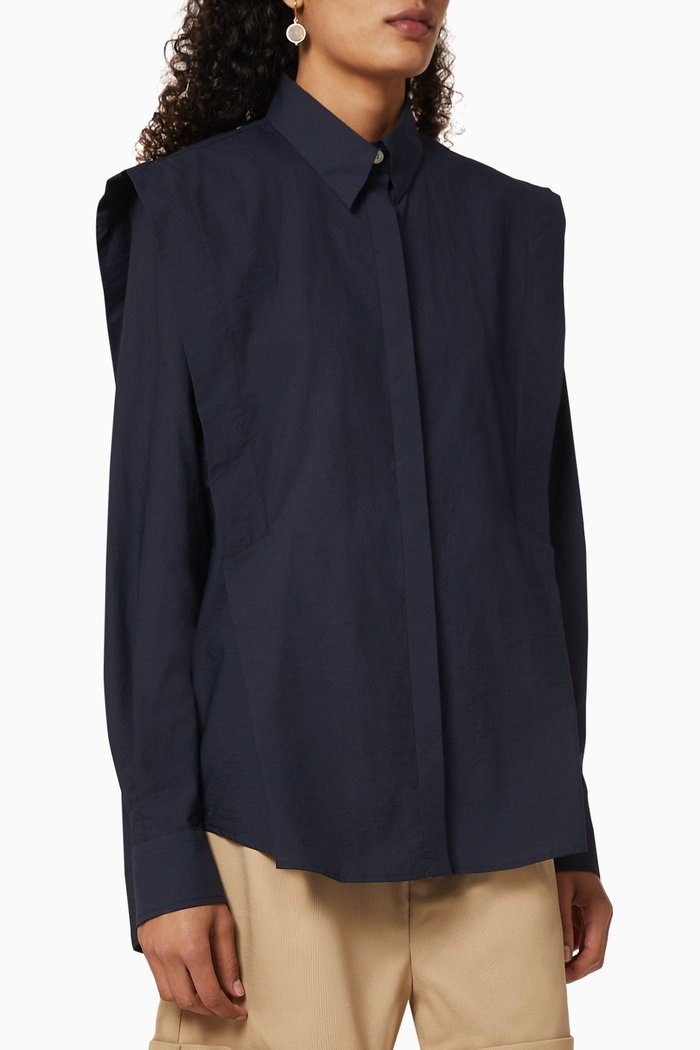 

Talki Cotton Shirt, Blue