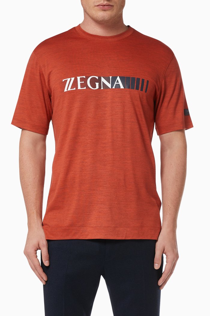 TECHMERINO™ Wool T-Shirt, Orange
