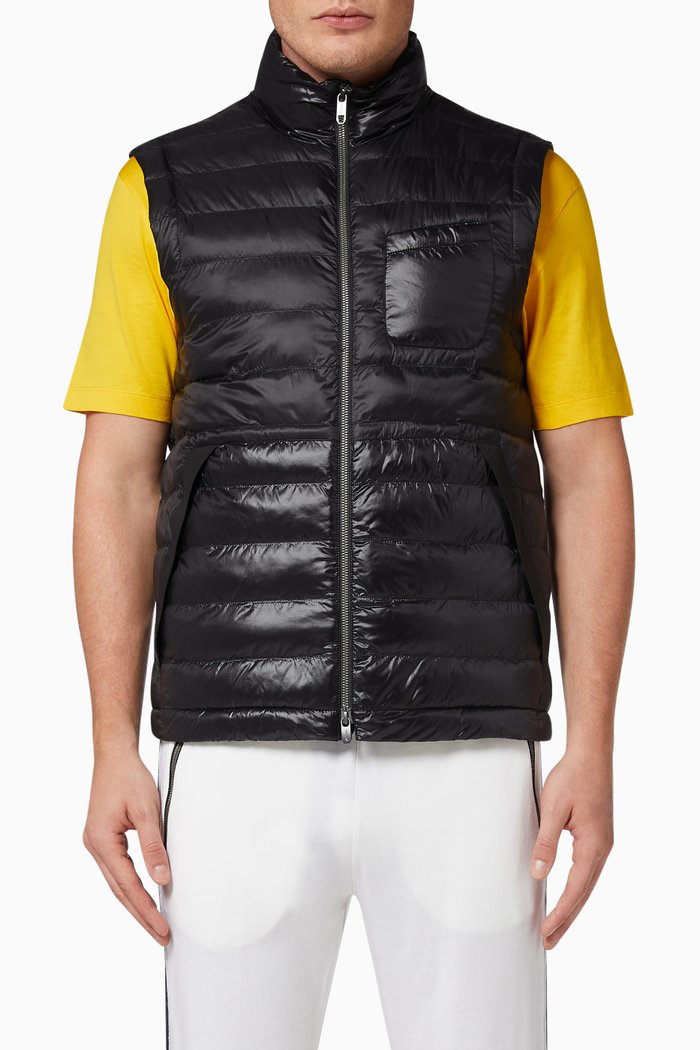 

#USETHEEXISTING Nylon Padded Vest, Black