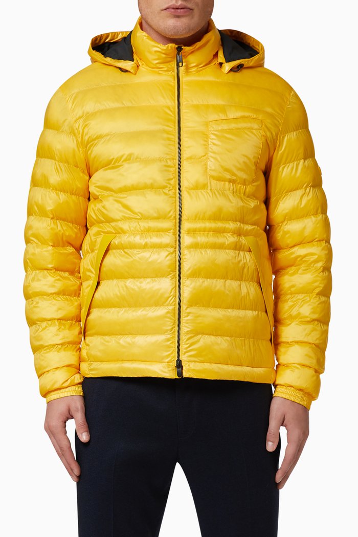 

#USETHEEXISTING Nylon Padded Jacket, Yellow