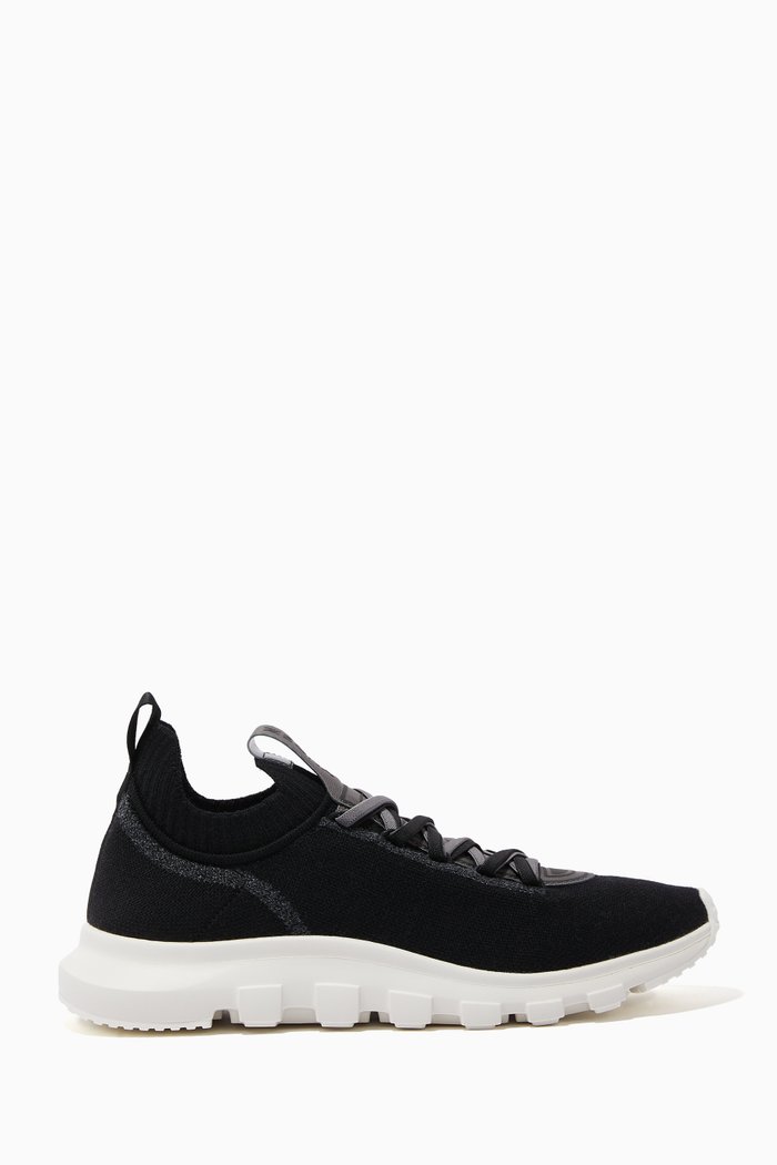 Sock 2.0 in TECHMERINO™, Black