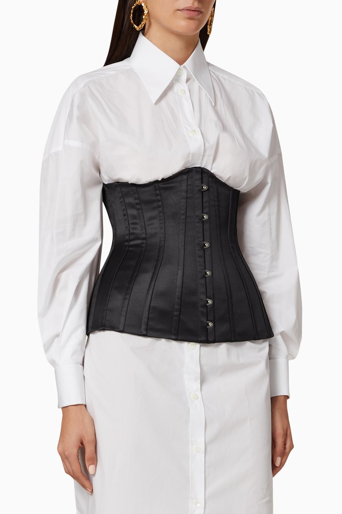 Cintura Corset Belt, Black
