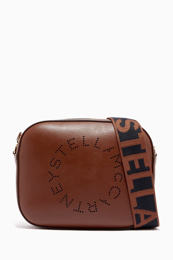 

Stella Logo Mini Bag in Eco Alter Nappa, Brown