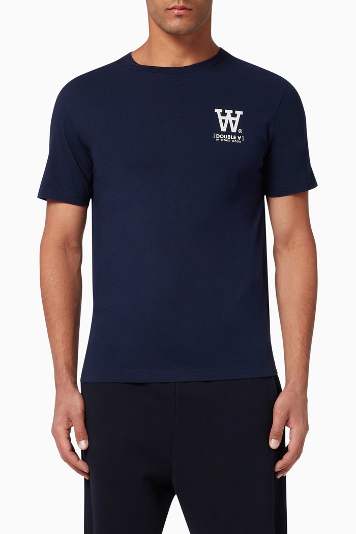 

Ace Organic Cotton T-Shirt, Blue