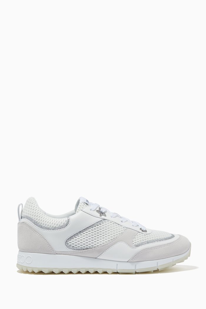 

Java/F Sneakers in Leather, White