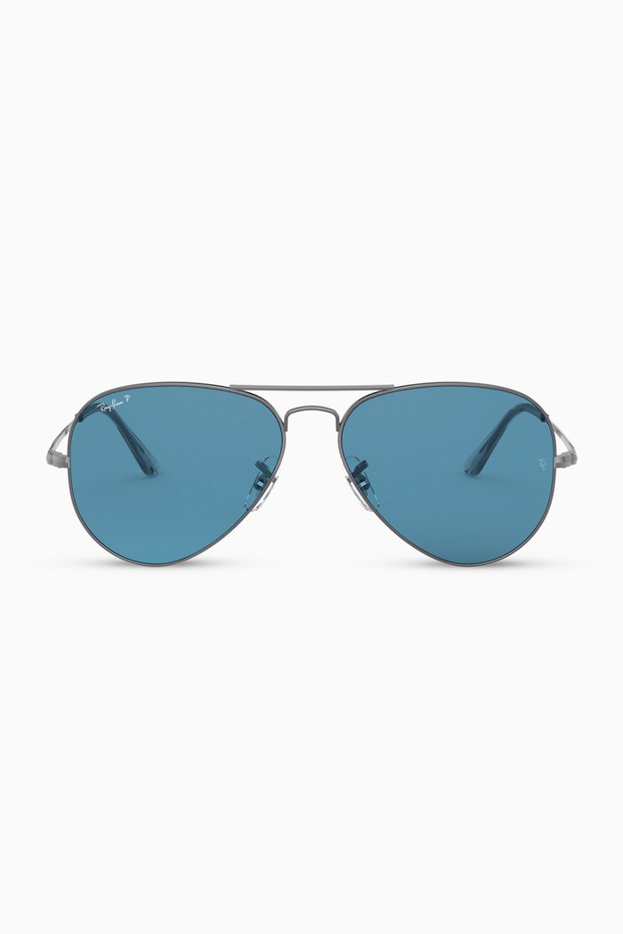 

RB3689 Aviator™ Polarized Gradient Sunglasses, Silver