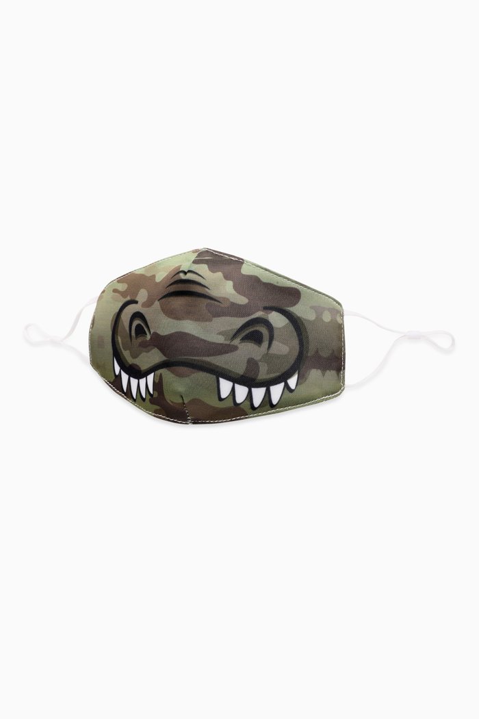 

Gator Printed Face Mask, Green
