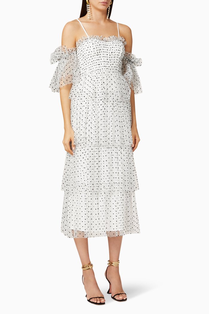 

Surrender Midi Dress, White