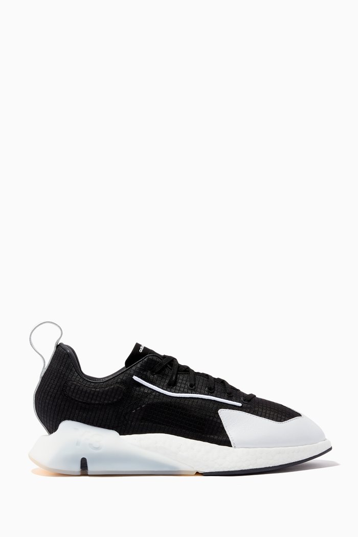 

Orisan Sneakers in Mesh & Leather, Black