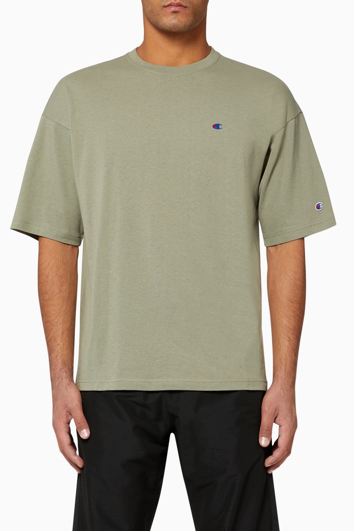 

Oversized Logo T-Shirt, Green