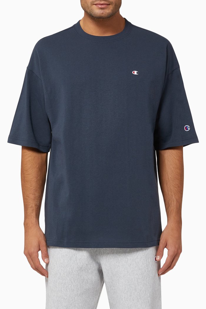 

Oversized Logo T-Shirt, Blue