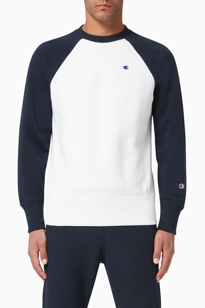 

Logo Raglan Baseball T-Shirt, White