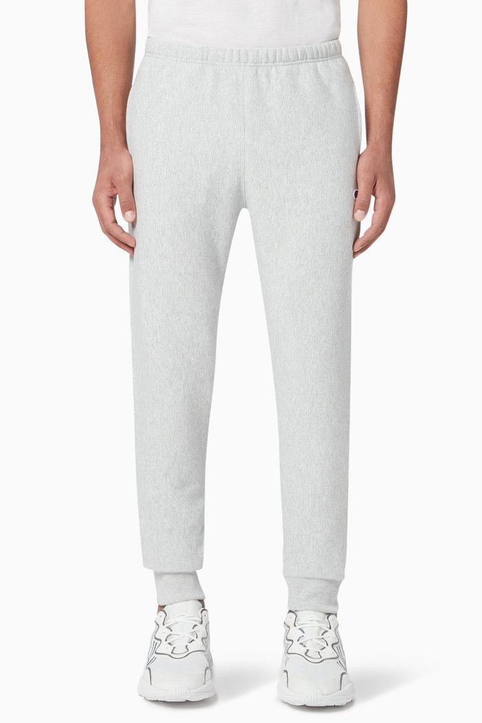 

Ribbed Cuff Track Pants, Grey
