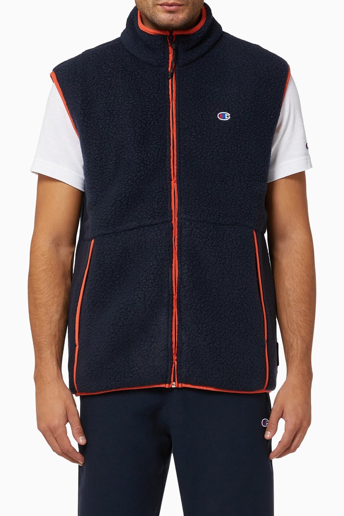 

Polartec Fleece Vest, Blue