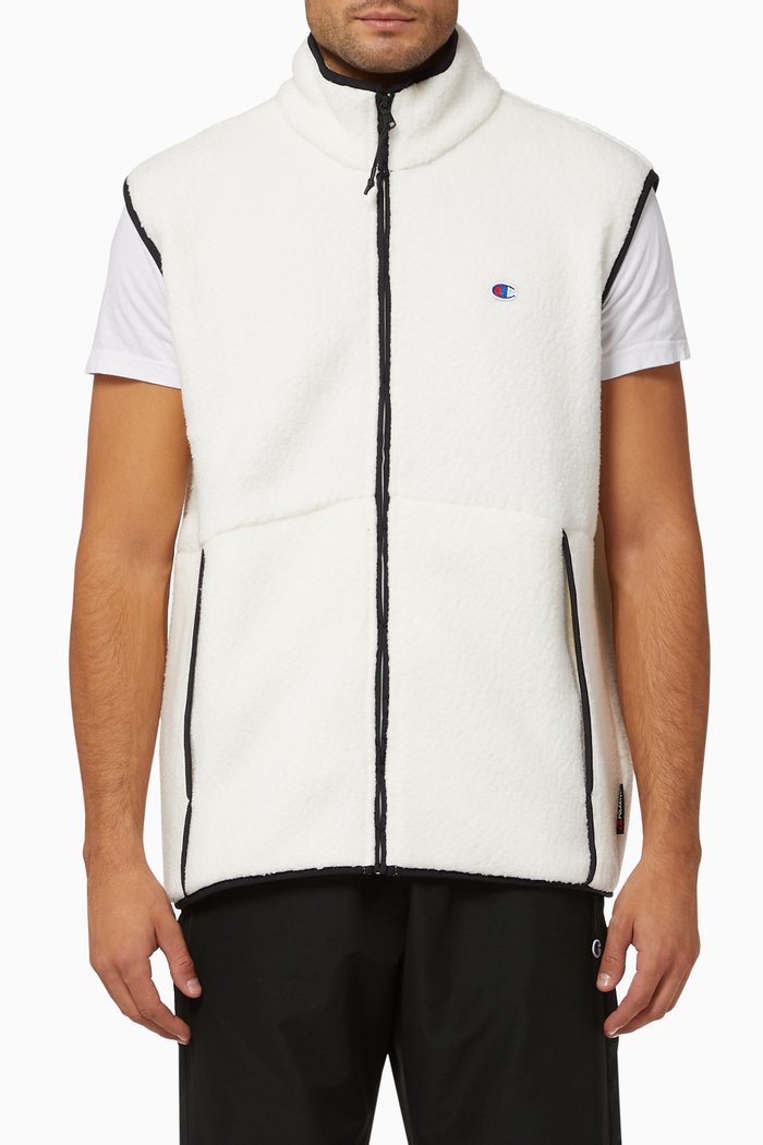 

Polartec Fleece Vest, White