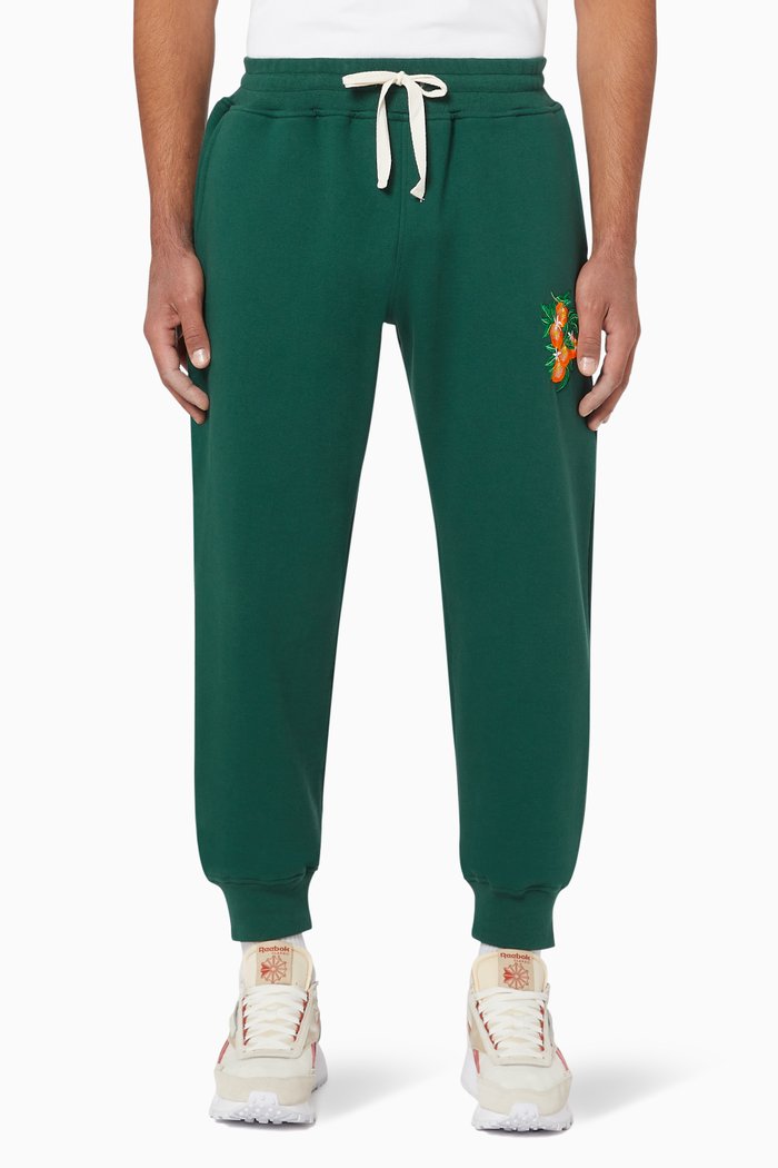 

Oranges Cotton Sweatpants, Green
